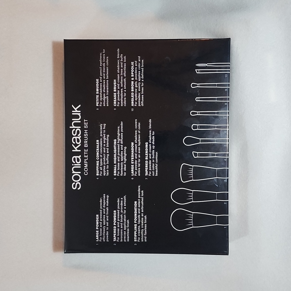 sonia kashuk 10pc Profesional Brush Set - Picture 3 of 7